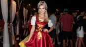 Muitos natalenses e turistas foram atraídos para a Oktoberfest Natal