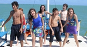 Chiquititas gravam vídeo clipe no passeio de barco da Marina Badauê 