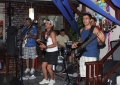 No restaurante Paçoca de Pilão teve banda ao vivo para animar os clientes
