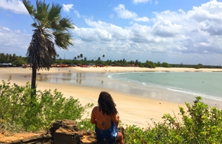 São Miguel do Gostoso com pôr do sol em Tourinhos