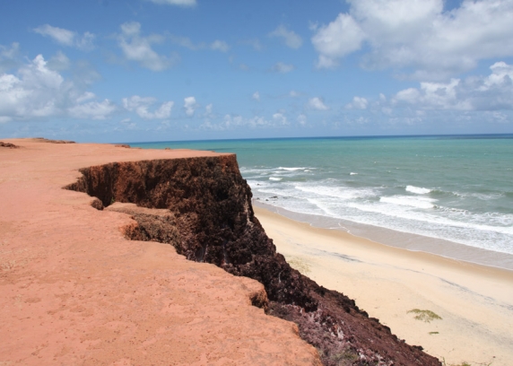 Chapadão, já na parte sul de Pipa, após a praia do Amor.