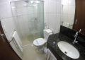 Banheiro do apartamento Luxo Triplo